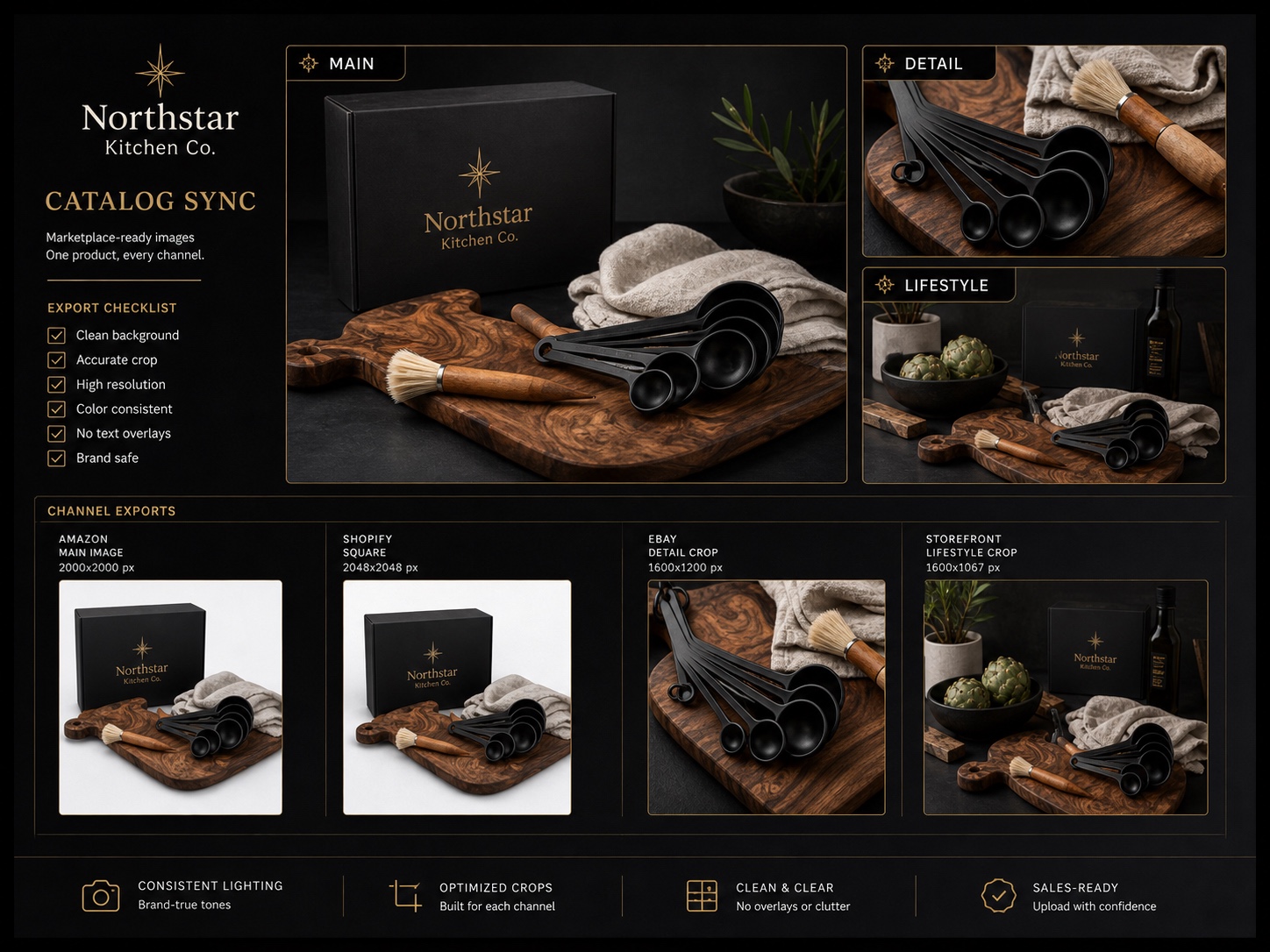 Northstar Kitchen Co. catalog review image board