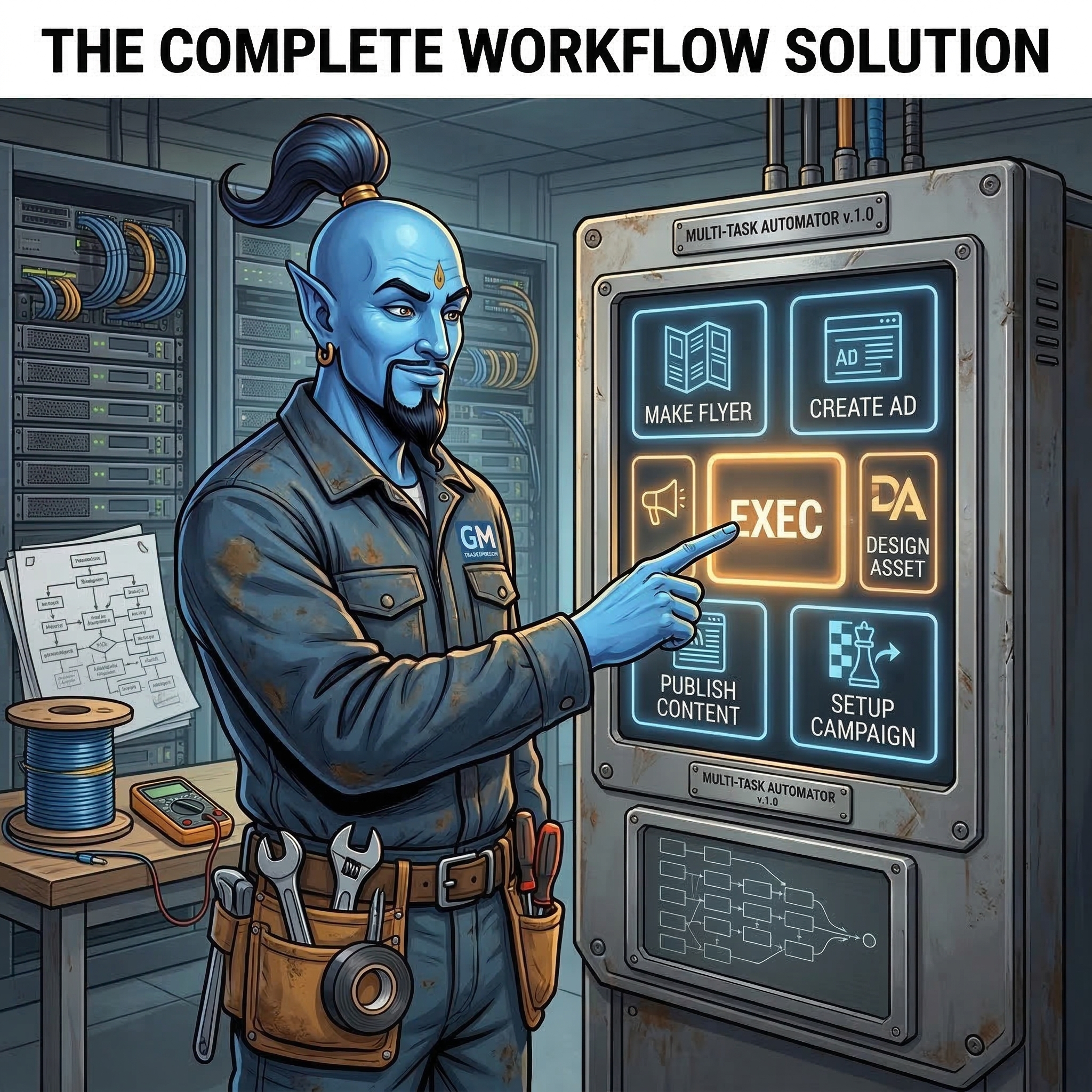 The complete workflow solution — one panel, every task